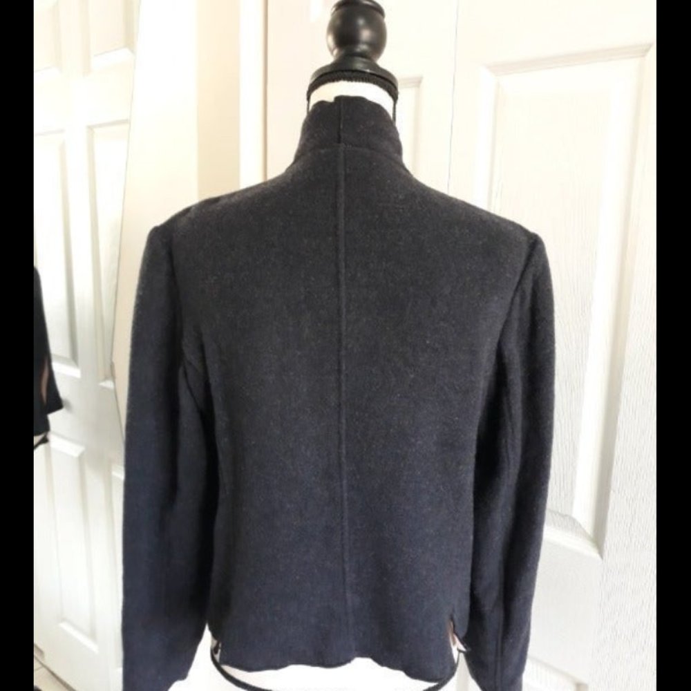 HARVE BENARD Gray & Pink Open Cardigan - Picture 3 of 7